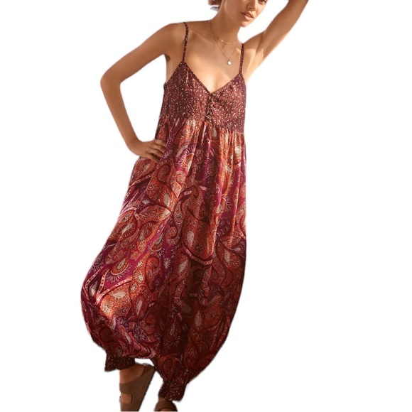 Anthropologie Pants - Anthropologie Printed Lounge Jumpsuit